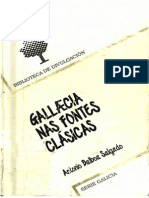 Gallaecia Nas Fontes Clásicas. Antonio Balboa Salgado PDF