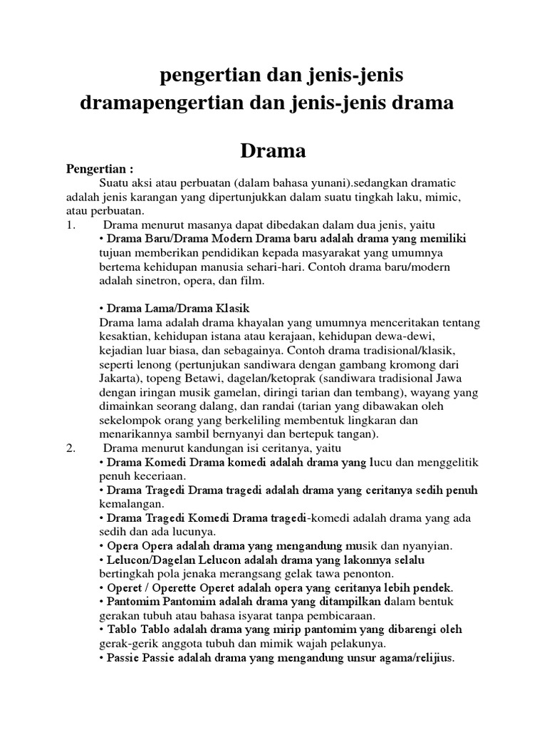 Drama