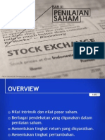 Portofolio & Investasi Bab 11 - Penilaian Saham