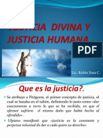 Justicia Divina y Justicia Humana