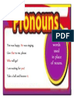 Are Words Used in Place of Nouns