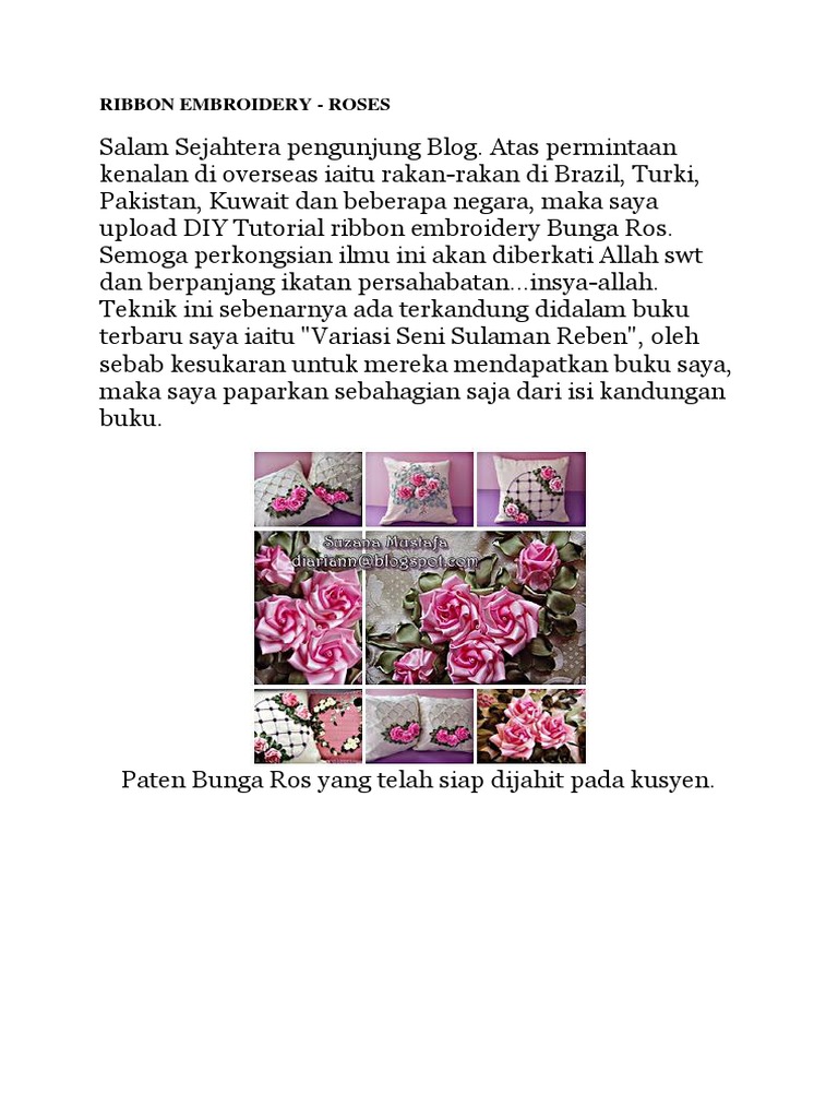 Bunga Ros | PDF
