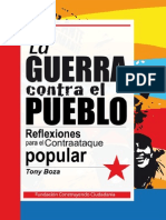 La Guerra Contra El Pueblo