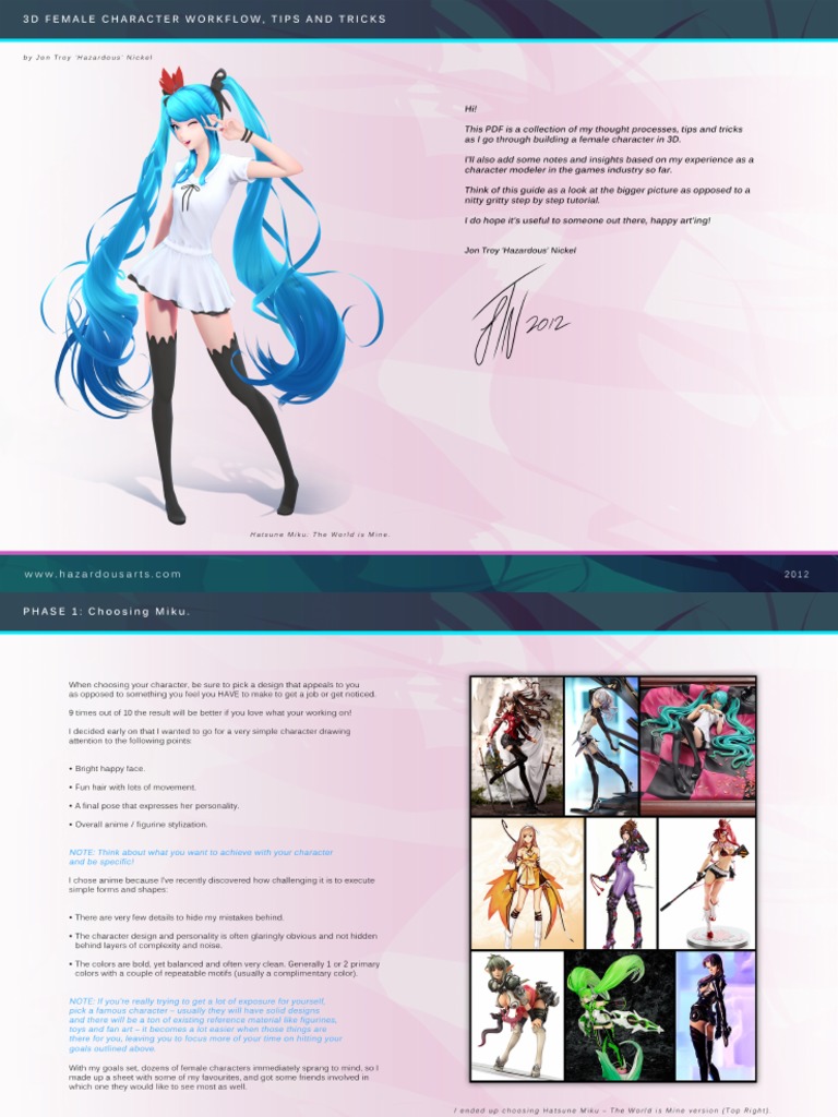 Miku Tutorial | PDF