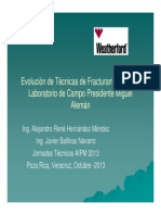 Ev. de Tecnicas de Fractuameinto Poza Rica