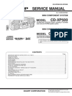 Sharp Cdxp500 5500