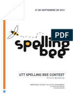 UTT Spelling Bee Contest