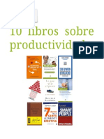 10 Libros Sobre Productividad
