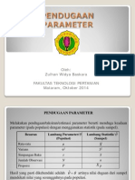 Estimasi Parameter