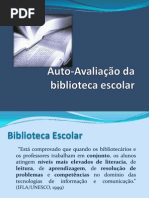 Auto-Avaliação da biblioteca escolar - form.