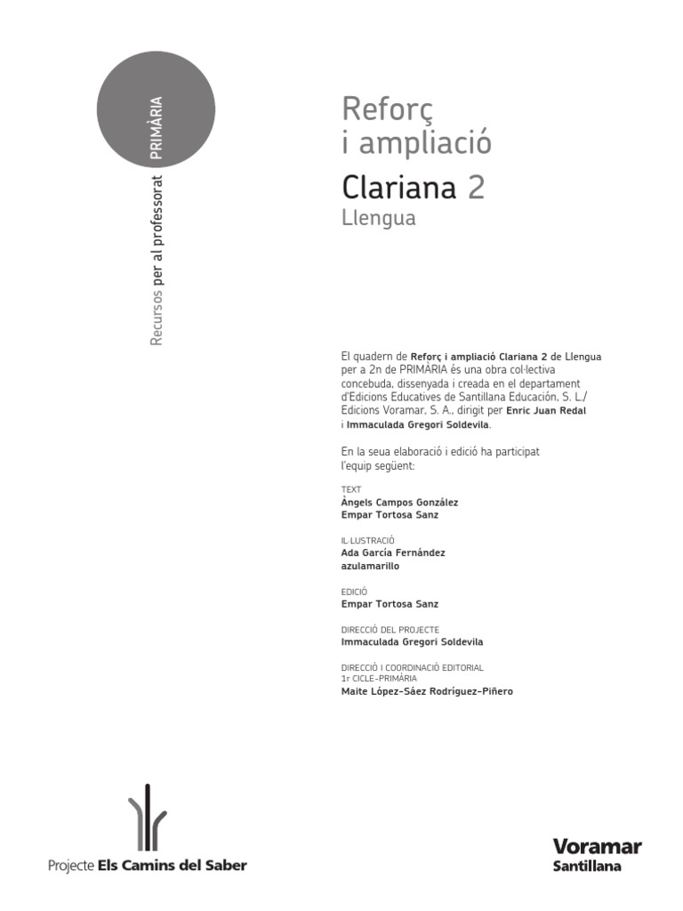 2º Llengua Valenciana RyA Caminos 2