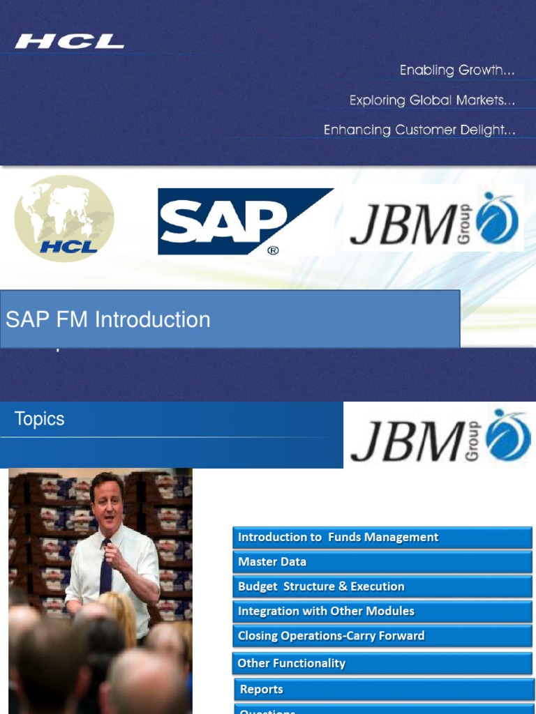 SAP Funds Management Overview | PDF | Financial Transaction | Invoice