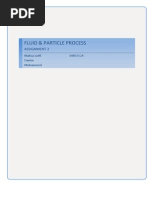 Fluid particle process