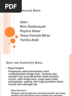 Download ppt teori dan analisis biaya by RoyhulAkbar SN246334341 doc pdf