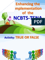 Enhancing The Implementation of NCBTS