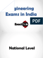 Engineering Exams in India - Exacthub