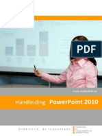 Alg Handleiding Powerpoint2010