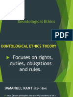 Deontological Ethics