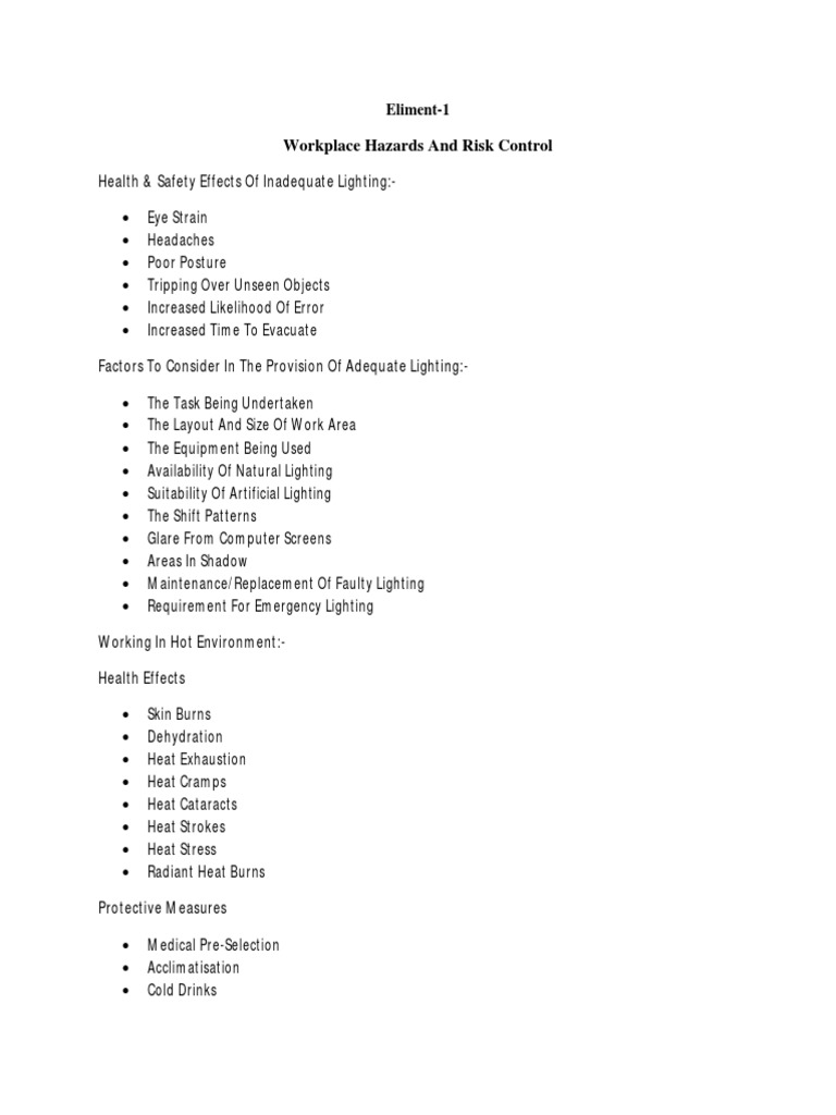 Workplace Hazards and Safety Measures | PDF | Scaffolding | Fires