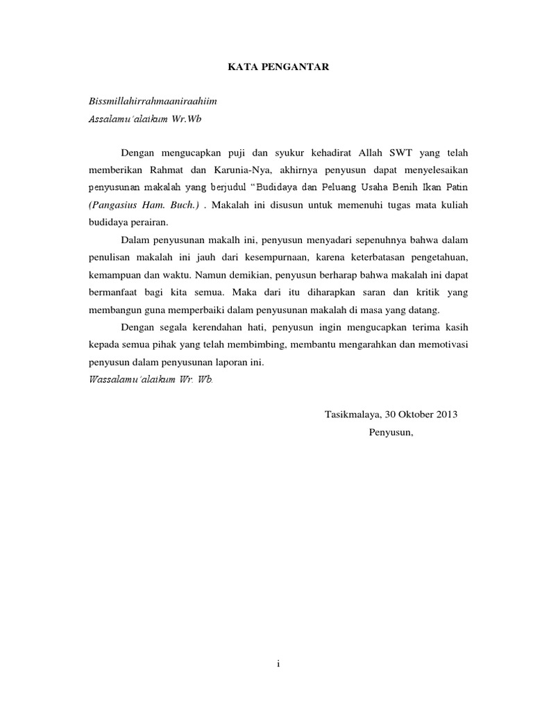 Makalah Budidaya Ikan Konsumsi
