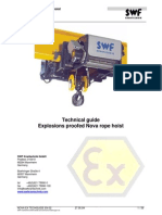 Technical guide for Nova Ex explosion-proof rope hoists