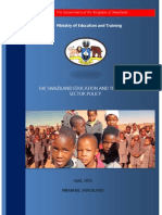 EducationSectorPolicy2011 PDF