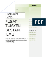 Pusat Tuisyen Bestari Ilmu: Intensive Upsr