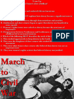 7 march to civil war 1