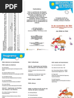 Folheto Programa e Ficha Inscricao III Encontro