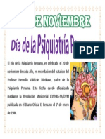 El Día de La Psiquiatría Peruana PDF