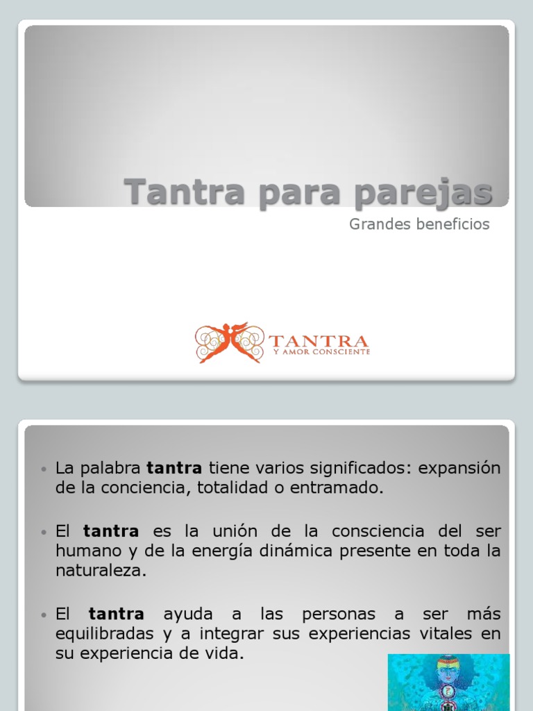 Tantra para parejas: beneficios y conexión | PDF | Relaciones ...