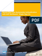 Sap Netweaver Single Sign on for High Productivity and Security in Your Company (1)