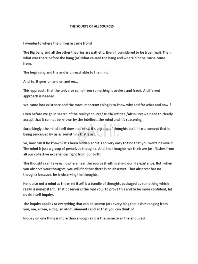 Understanding Thoughtless Awareness | PDF | Thought | Mind