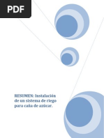 Criterios de diseño para caña
