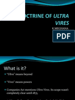 Doctrine of Ultravires