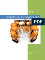 METODO SIMPLEX Ejercicios PDF