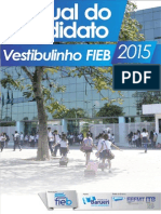 Manual Vestibulinho FIEB 2015