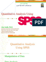 Quantitative Analysis Using Spss