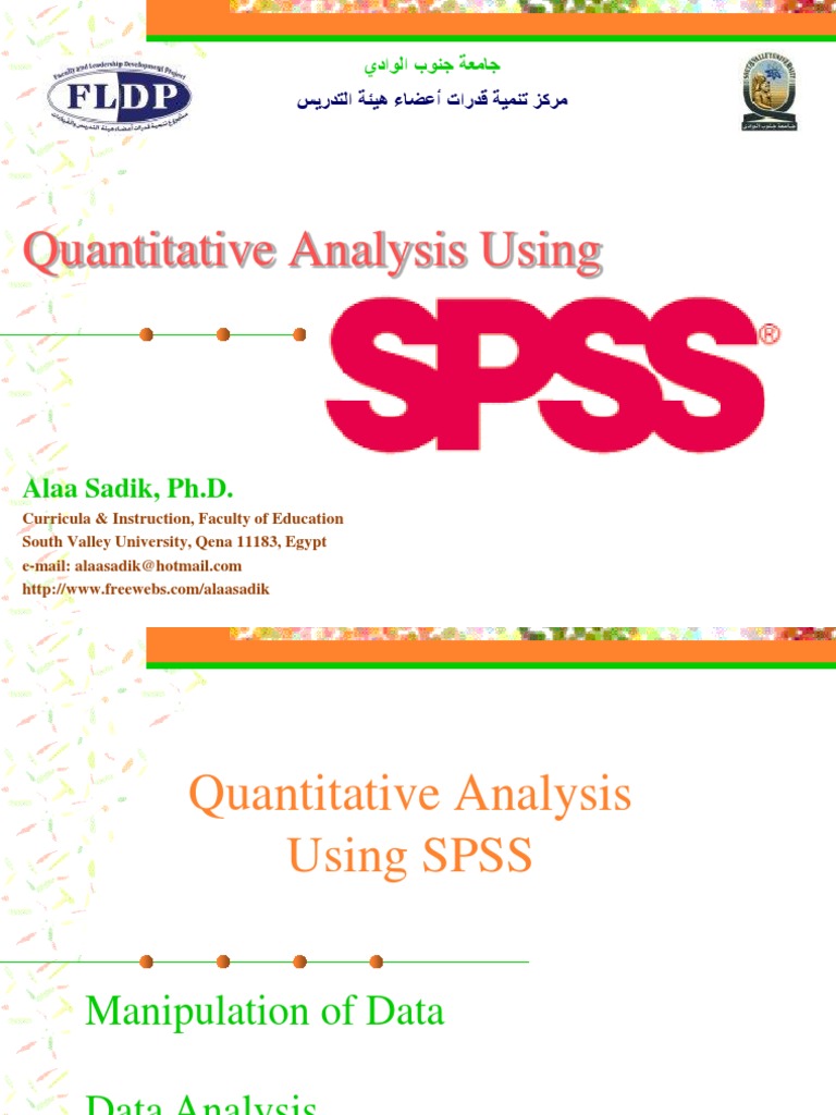 Data analysis using spss - ppt picture