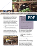 Gender & Livestock- Challenges