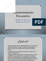 Mantenimiento Preventivo