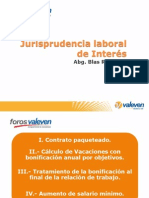 Foro Valeven Jurisprudencia de Interés