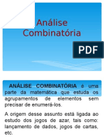 Análise Combinatória 5 Por Valéria Lama 2