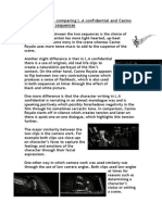 Media Gap Task: Comparing L.A Confidential and Casino Royale Opening Sequences