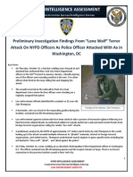 NYPD Intelligence Assessment - Hatchet-Wielding Jihadi
