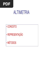 9 -ALTIMETRIA
