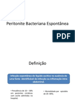 Peritonite Bacteriana Espontânea