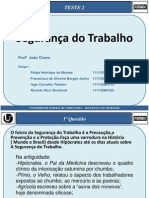 T2 SegurançaDoTrabalho Francisco Felipe Iago Ricardo