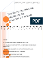 Estudio de Estructuras de marco de Acero