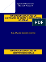 Ampliaciones de Plazo OSUDEP PDF